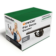 TowCar Anhängerkupplung abnehmbar für Dacia Duster 11.2023-jetzt AHK