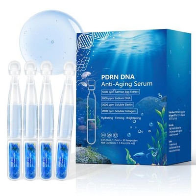 Salmon DNA PDRN Anti-Aging Serum 30 Vials Korean Skincare