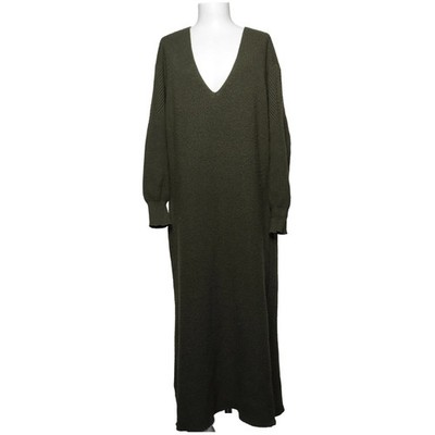Another Label, Maxikleid, Größe: L, Grün, Polyester, Einfarbig #ii4