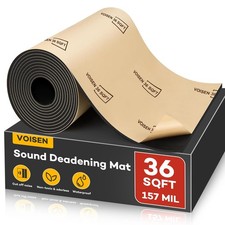VOISEN Sound Deading Material for Cars, 157 MIL 4 mm 36 sqft Sound Deadenin...