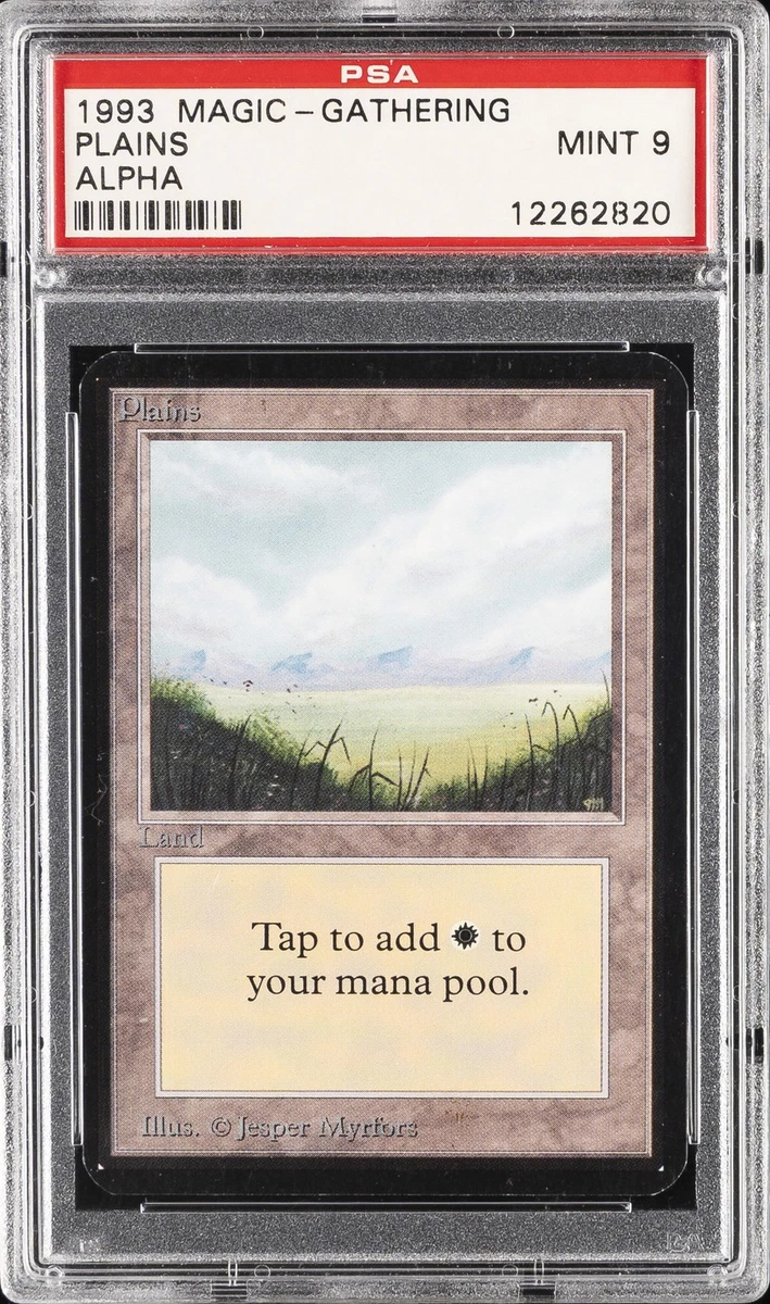 Land Magic: The Gathering Professional Sports Authenticator (PSA