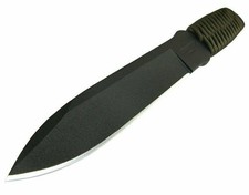 Cold Steel Black True Flight Thrower Carbon Survival Throwing Knife - 80TFTC