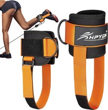 Ankle Strap for Cable Machine, Padded Ankle Straps for Cable Machine Kickbacks,