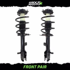 Front Pair Complete Struts & Coil Spring Assemblies for 2007-2010 Jeep Patriot