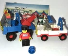 Vintage LEGO Set 6679 Exxon Tow Truck, 100% Complete w/ Damaged Instructions