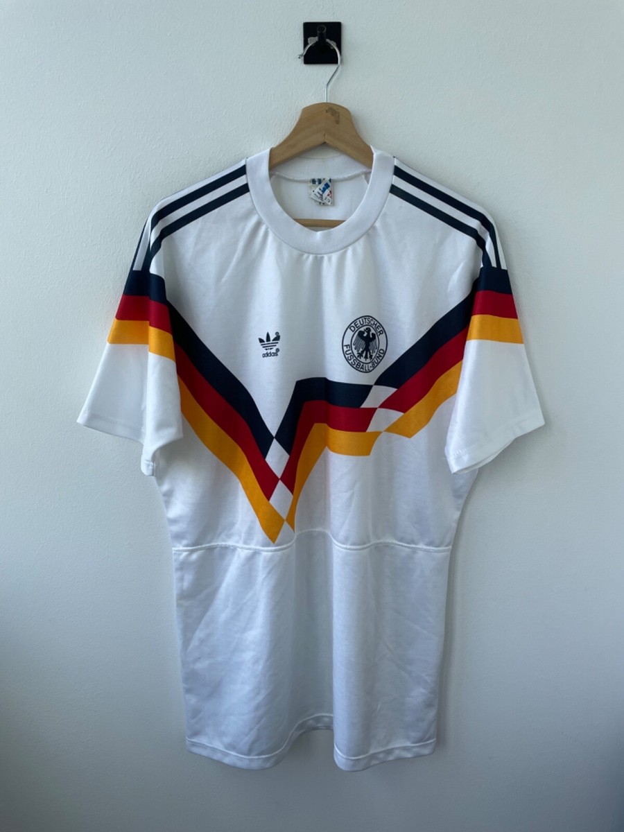 GERMANY 1988-1990 HOME FOOTBALL SHIRT SOCCER JERSEY TRIKOT ADIDAS