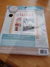 Dimensions Cross Stitch kit. Cathy Heck Studio WELCOME New Unopened Personalize