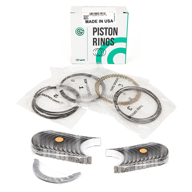 Piston Rings Main Rod Bearings Fit Nissan Sentra Altima Frontier 2.5