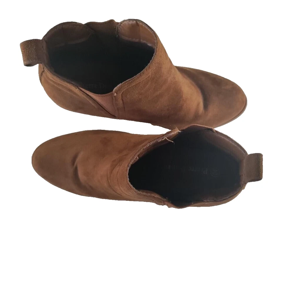 Замшевые женские ковбойские сапоги Pierre Dumas 10 Wester повседневная одежда для занятий спортом в сарае - Изображение 2 из 4