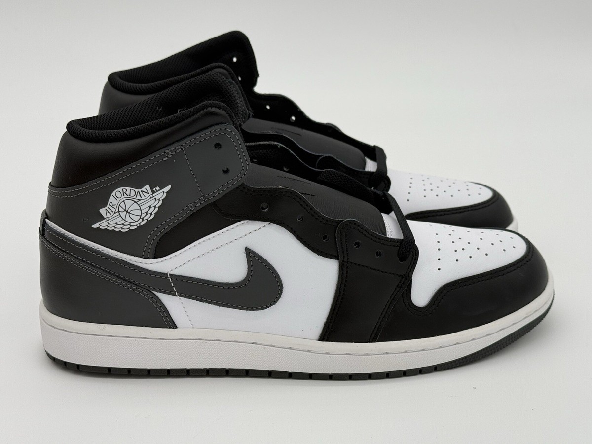 Size 11.5 - Nike Air Jordan 1 Mid Iron Grey DQ8426-001 No Box Lid