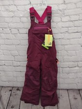 All In Motion Girls Thinsulate Overalls Purple XS