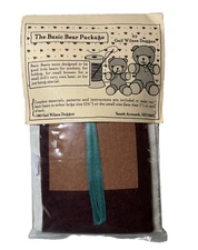 Basic Bear Package Sewing Kit Pattern for 2 Basic Bears Gail Wilson Duggan 1983