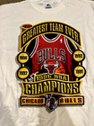 Mens XL Chicago Bulls 1996 Greatest Team Ever Championship - Starter T Vintage — photo 2