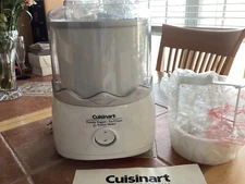 Cuisanart 1.5 Qt. Frozen Yogurt Ice Cream & Sorbet Maker New w/o Box White