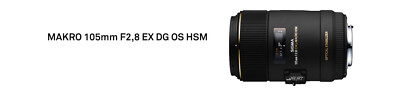 Sigma 2,8 / 105 mm EX DG OS HSM Macro Objektiv für NIKON  Demo-Ware