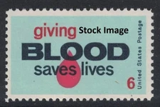 1425 Salute-to-Blood-Donors- 6 Cent MNH (Set of 5)