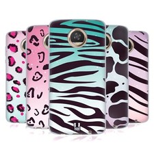 HEAD CASE DESIGNS FAD ANIMAL PRINTS GEL CASE & WALLPAPER FOR MOTOROLA PHONES