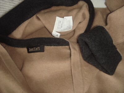 JOE TAFT   100% KASCHMIR CASHMERE STRICKJACKE   XL 44    BUTTERWEICH