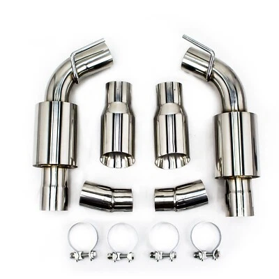 for CAMARO V6 3.6L 10-15 Rev9 FlowMaxx Cat-Back Sports Exhaust Kit System 4" tip - Image 1 of 4