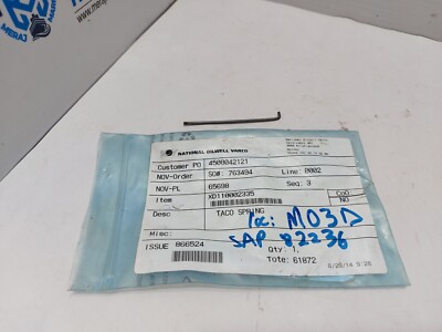 National Oilwell Varco XD110002335 Wire Taco Spring Template Hydratong