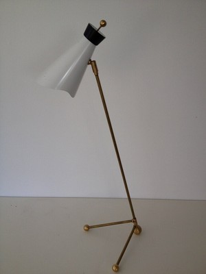 TALL TABLE LAMP Mid Century Arteluce Eames Stilnovo 50s 60s Deco Atomic