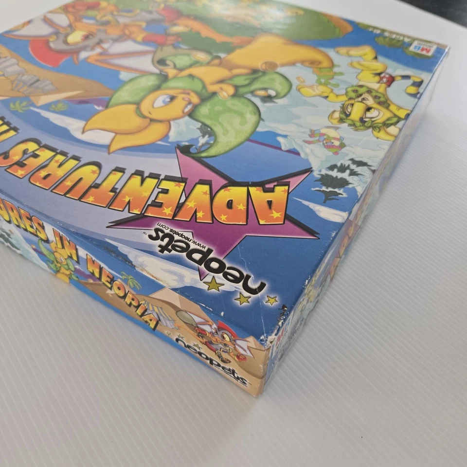 Neopets Adventures In Neopia 2003 Hasbro Milton Bradley Board Game Incomplete - Image 4 of 4