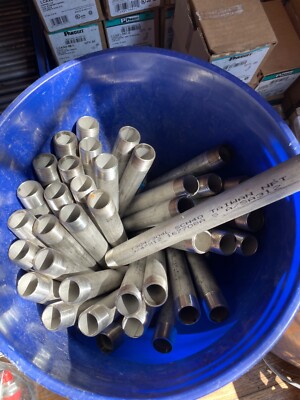 T304 Stainless Pipe Nipple 3/4'' Schedule 40 Thread Both End (TBE) x 12'' Long