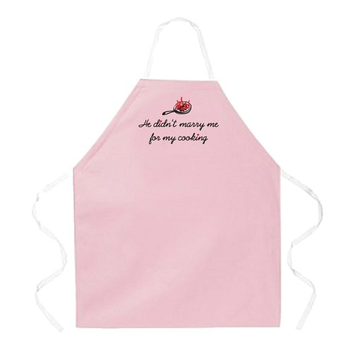 8 Pack Women's White Ruffle Aprons With Pockets - Polyester Kitchen Waist Aprons (28x23.5in) - View #10