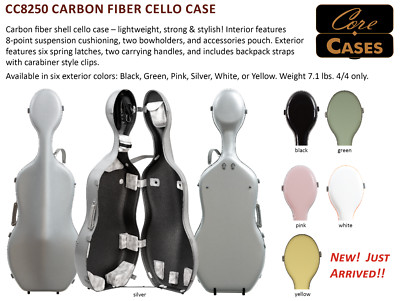 Cello Case Carbon Fiber CC  8250 - 4/4 size