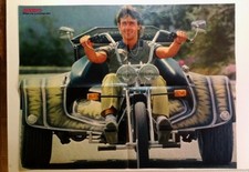 Pierre Littbarski James Dean Poster - Bravo Magazine 52x39 cm RARE VHTF VTG 80's