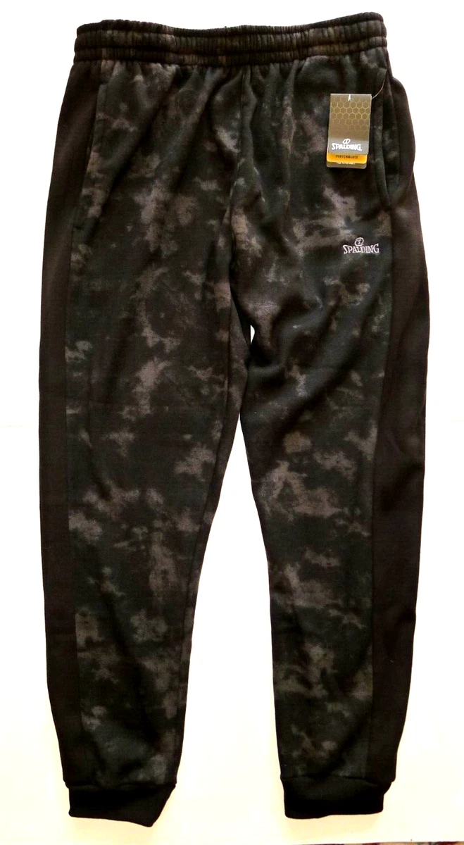 Spalding Men's Activewear Branded Jogger Sweatpant, Black, M : :  Clothing, Shoes & Accessories