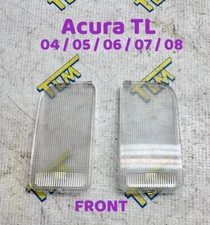 04-08 Acura TL FRONT Overhead Ceiling Dome Interior Light Lens 05 06 07 2008 OEM