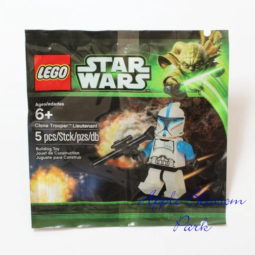 NEW Lego Star Wars CLONE TROOPER LIEUTENANT - Minifigure (5001709) Polybag Set