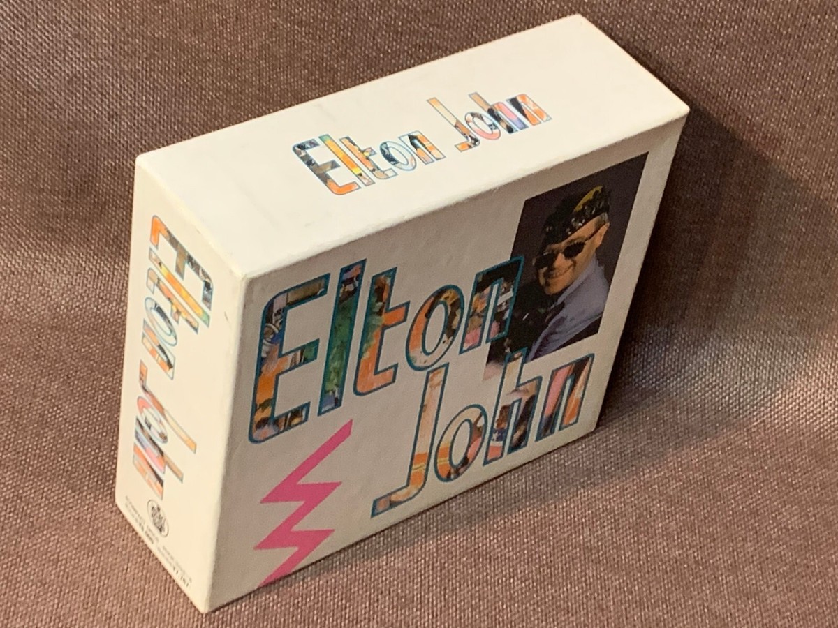 ELTON JOHN Great Box JAPAN-ONLY 4CD BOX PHCR-3133~36 OBI ELTON JOHN Great Box JAPAN-ONLY 4CD BOX PHCR-3133~36 OBI