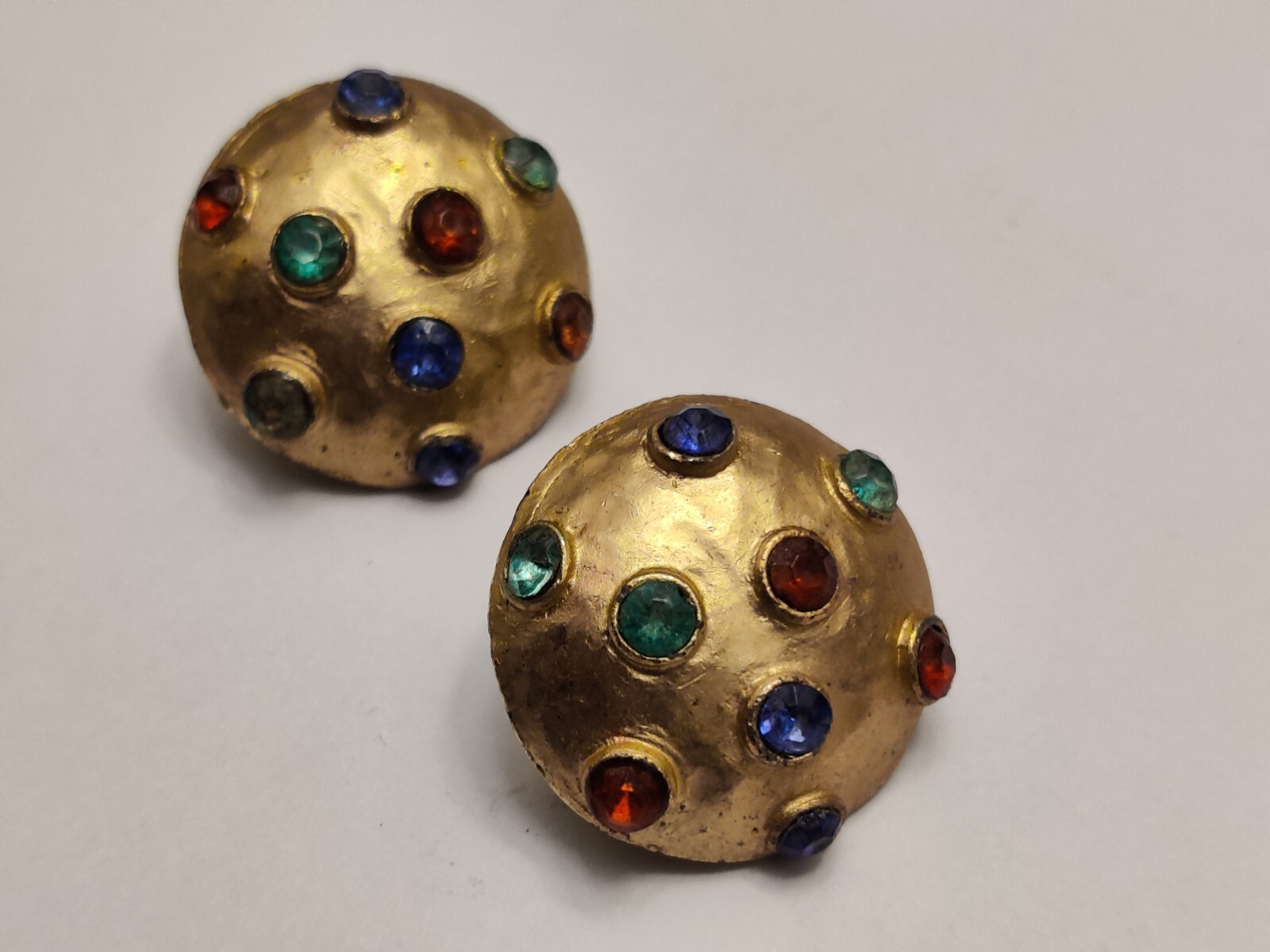 Atomic Space Age Sputnik Earrings Multicolored St… - image 13