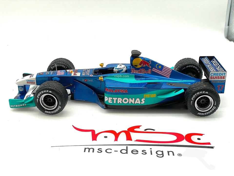 1:18 Raikkönen Sauber C20 GP Malaysia Umbau, Raintyres - Bild 2 von 4