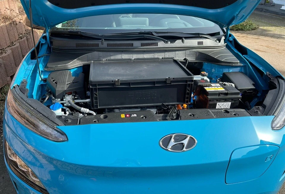 Hyundai Kona EV Frunk TransportboxBlack ESD- ink. Haubenlift - Bild 4 von 4