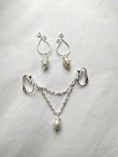 Ensemble bijoux mamelon et clitoris non perçant  clip clitoridien intimes sexy