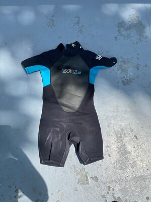 O'NEILL REACTOR Super Seal YOUTH SIZE 12 SHORTY WETSUIT ~ 2mm ~