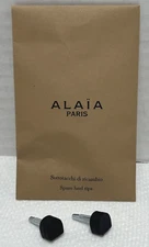 ALAIA PARIS HIGH HEEL SHOE REPAIR REPLACEMENT TIPS LIFTS CAPS TAPS PINS BLACK