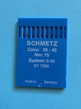  NOS 35:40- 75-SCHMETZ-SEWING MACHINE NEEDLES PK. 10 FREE SHIPPING 