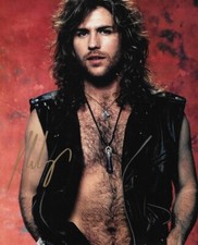 * KIP WINGER * signed 8x10 photo * WINGER BAND * PROOF * 5