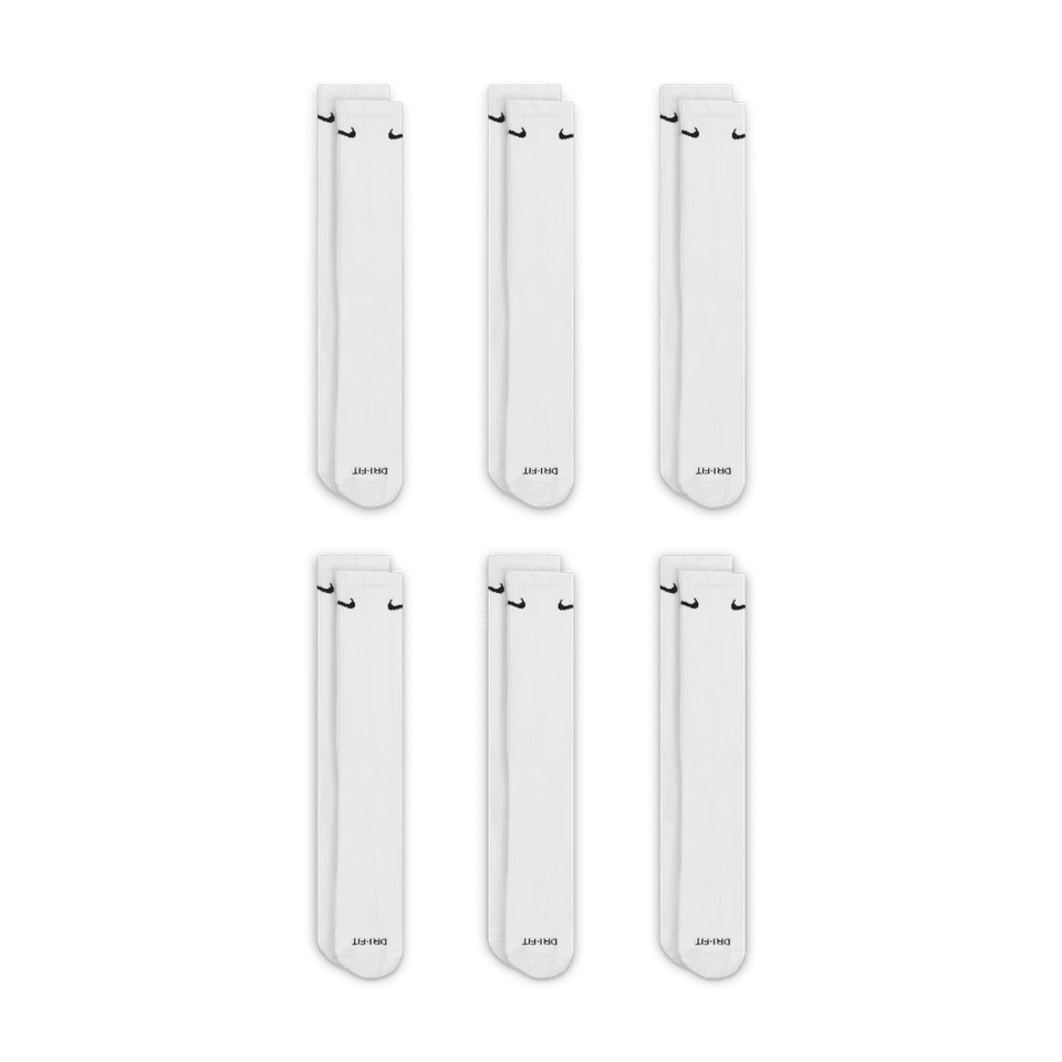 Nike Everyday Plus Cushioned Training Crew Socks (6 Pack) - Image 3 of 4