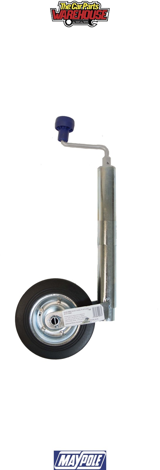 Maypole 436 48mm 100Kg Telescopic Jockey Wheel