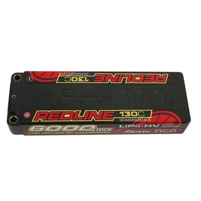 Gens Ace LiPo-Akku Redline Series 6000mAh 7.6V High Voltage130C 2S2P