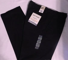 DOCKERS Easy Khaki Pants Straight Fit Stretch All Motion Comfort Waist Navy Blue