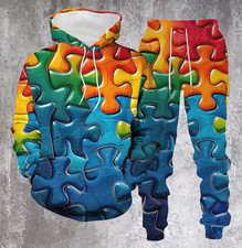 Men's Outfit 2 Piece Set Shirt  Pants Suit PLUS SIZE BIG 6XL