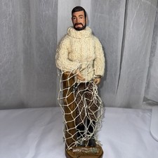 Vintage Arann Lion Iascaire Irish Fisherman Jay of Dublin Aran Knit Sweater 12"