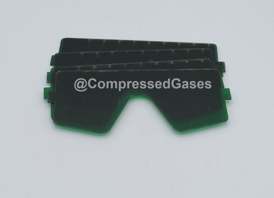 Optrel 5000.026 Inside Cover Lens, +2.0, Green (5 pieces)