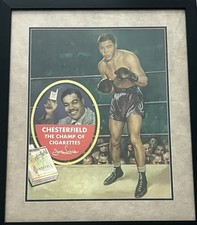 chesterfield cigarette advertising 1940s Framed